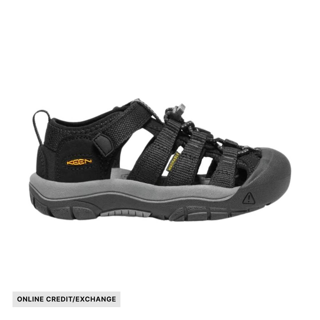 KEEN Little Kids' Newport H2 - Black/Keen Yellow - ONLINE CREDIT/EXCHANGE - Lenny's Shoe & Apparel