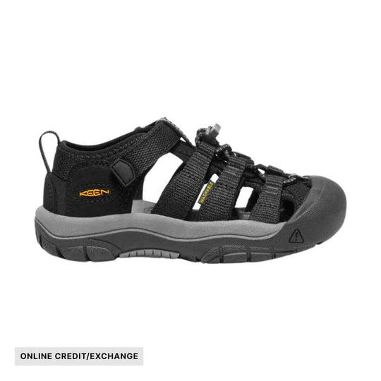 KEEN Little Kids' Newport H2 - Black/Keen Yellow - ONLINE CREDIT/EXCHANGE - Lenny's Shoe & Apparel
