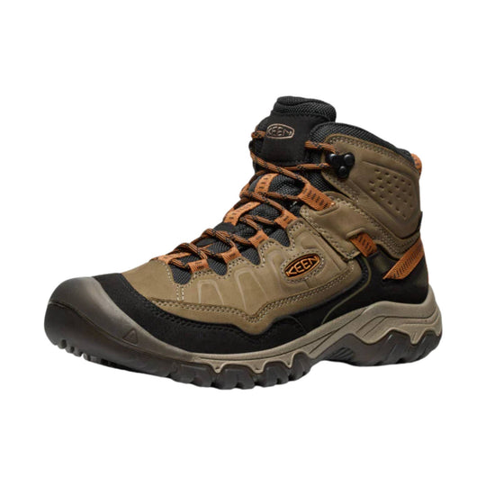 KEEN Men's Targhee IV Waterproof Hiking Boots - Sea Turtle/Roasted Pecan - Lenny's Shoe & Apparel