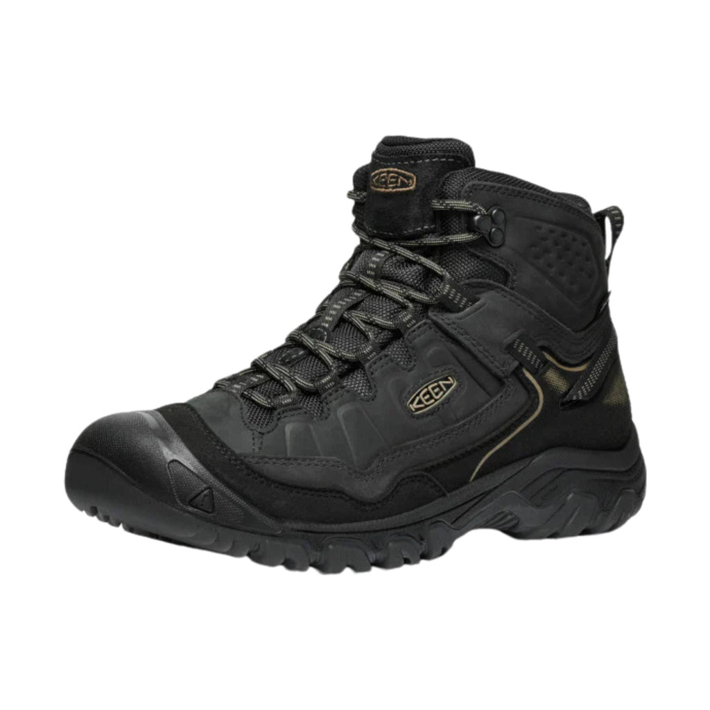 KEEN Men's Targhee IV Waterproof Hiking Boots - Triple Black - Lenny's Shoe & Apparel