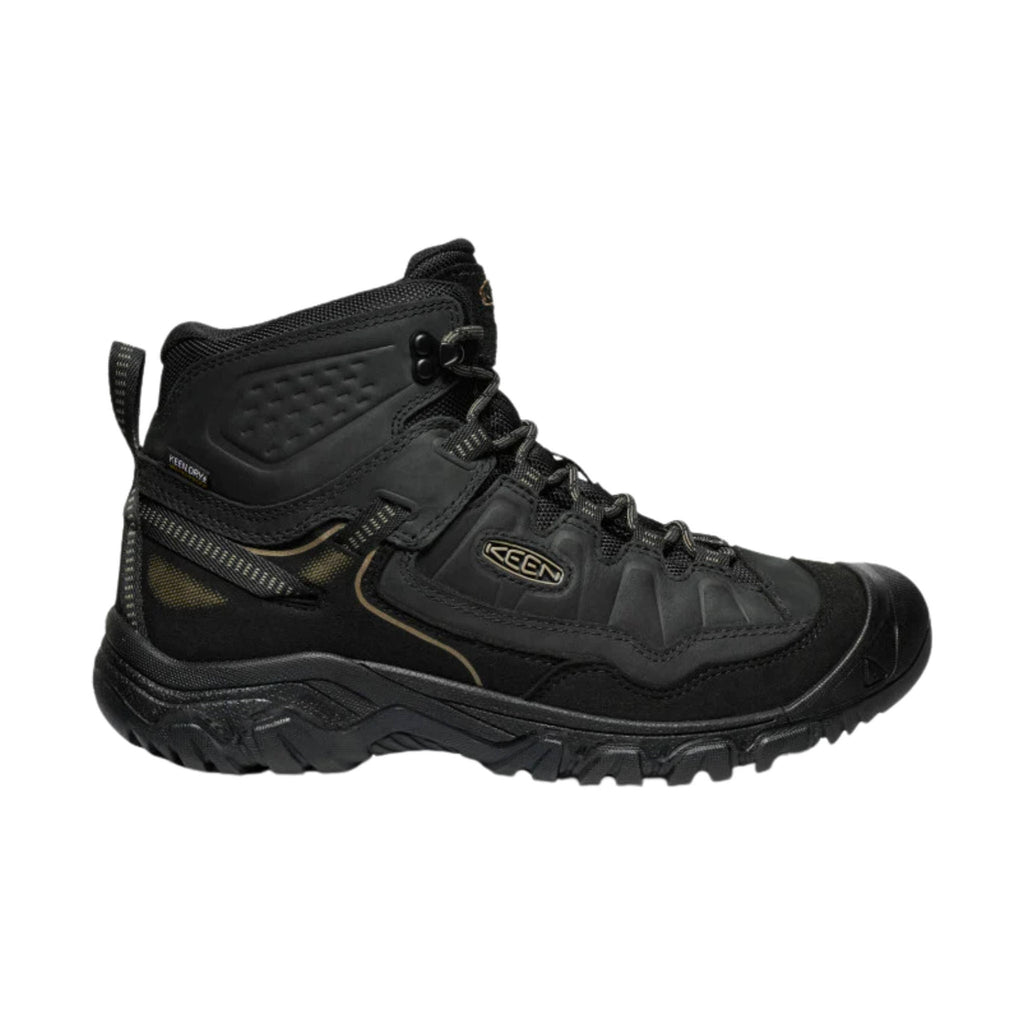 KEEN Men's Targhee IV Waterproof Hiking Boots - Triple Black - Lenny's Shoe & Apparel