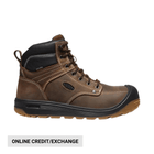 Keen Utility Men's Fort Wayne 6 Inch Waterproof Carbon Fiber Toe Work Boots - Dark Earth - Lenny's Shoe & Apparel