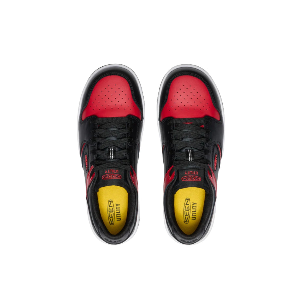KEEN Utility Men's Overton Carbon Toe Work Shoes - Salsa/Black - Lenny's Shoe & Apparel