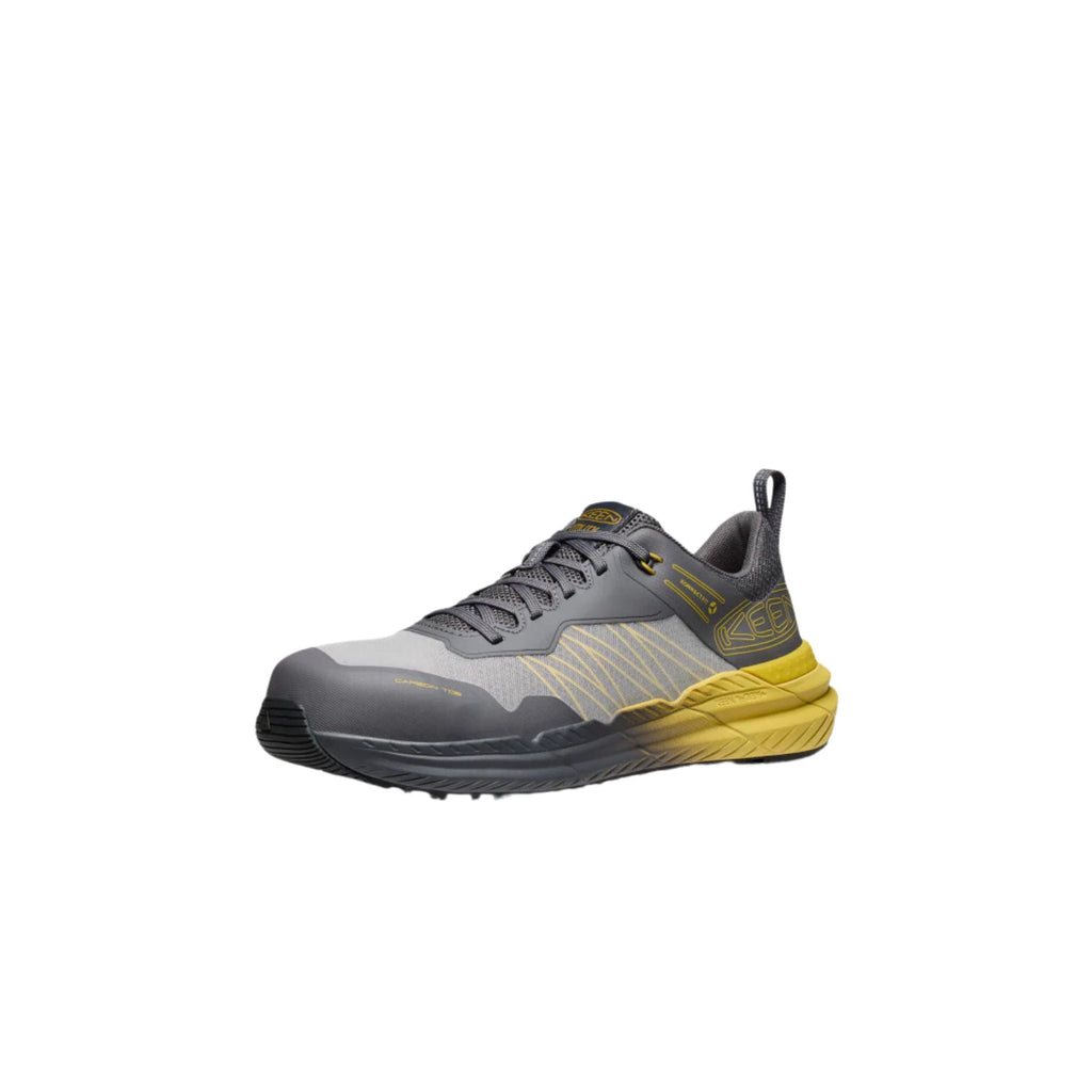 KEEN Utility Men's Speedworks Carbon Toe Work Shoes - Magnet/Black - Lenny's Shoe & Apparel