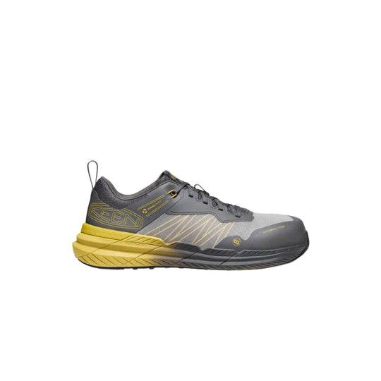 KEEN Utility Men's Speedworks Carbon Toe Work Shoes - Magnet/Black - Lenny's Shoe & Apparel