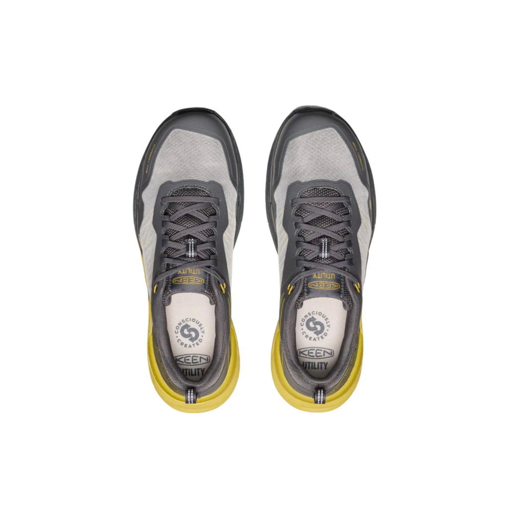 KEEN Utility Men's Speedworks Carbon Toe Work Shoes - Magnet/Black - Lenny's Shoe & Apparel