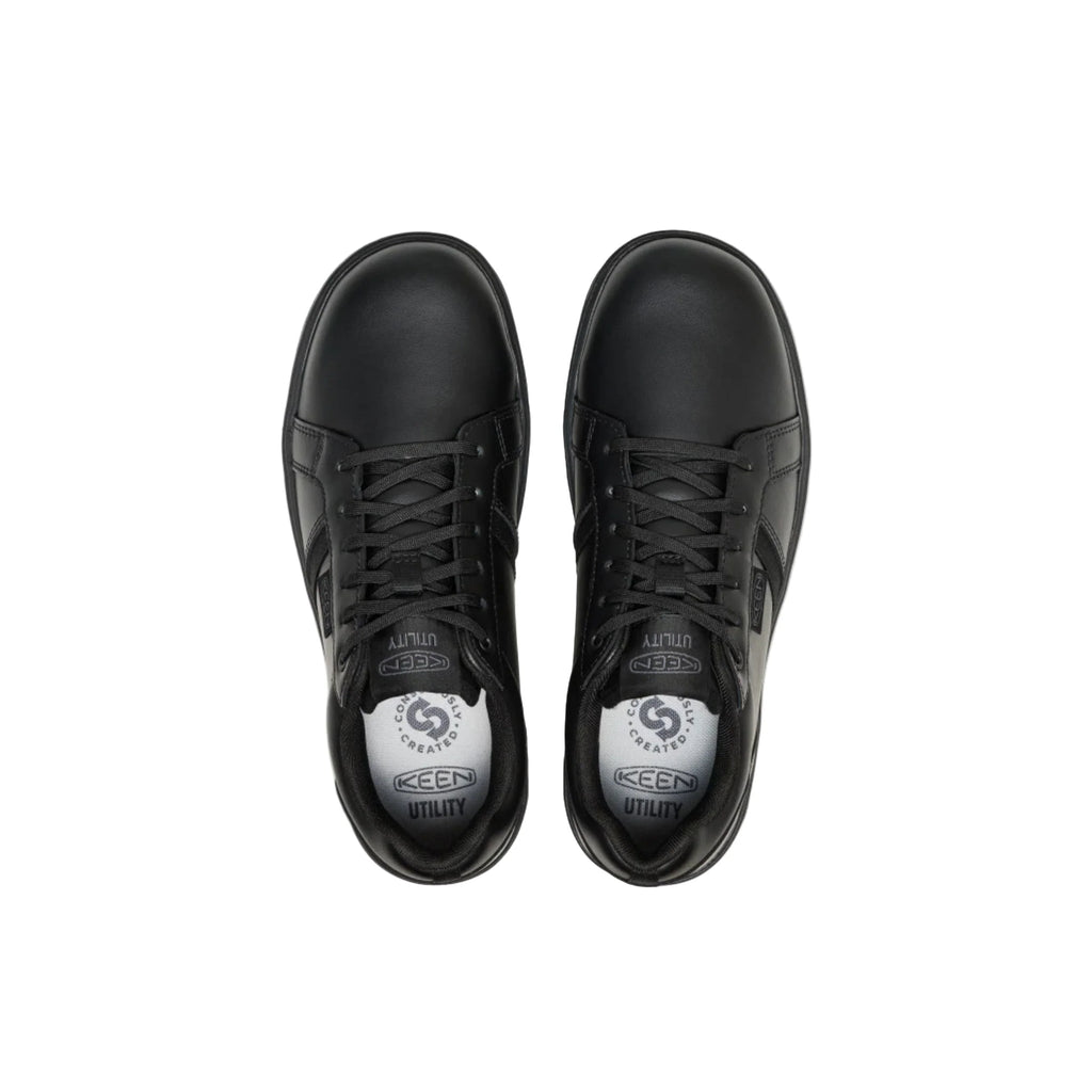 KEEN Utility Men's WTX Soft Toe Work Shoes - Black - Lenny's Shoe & Apparel