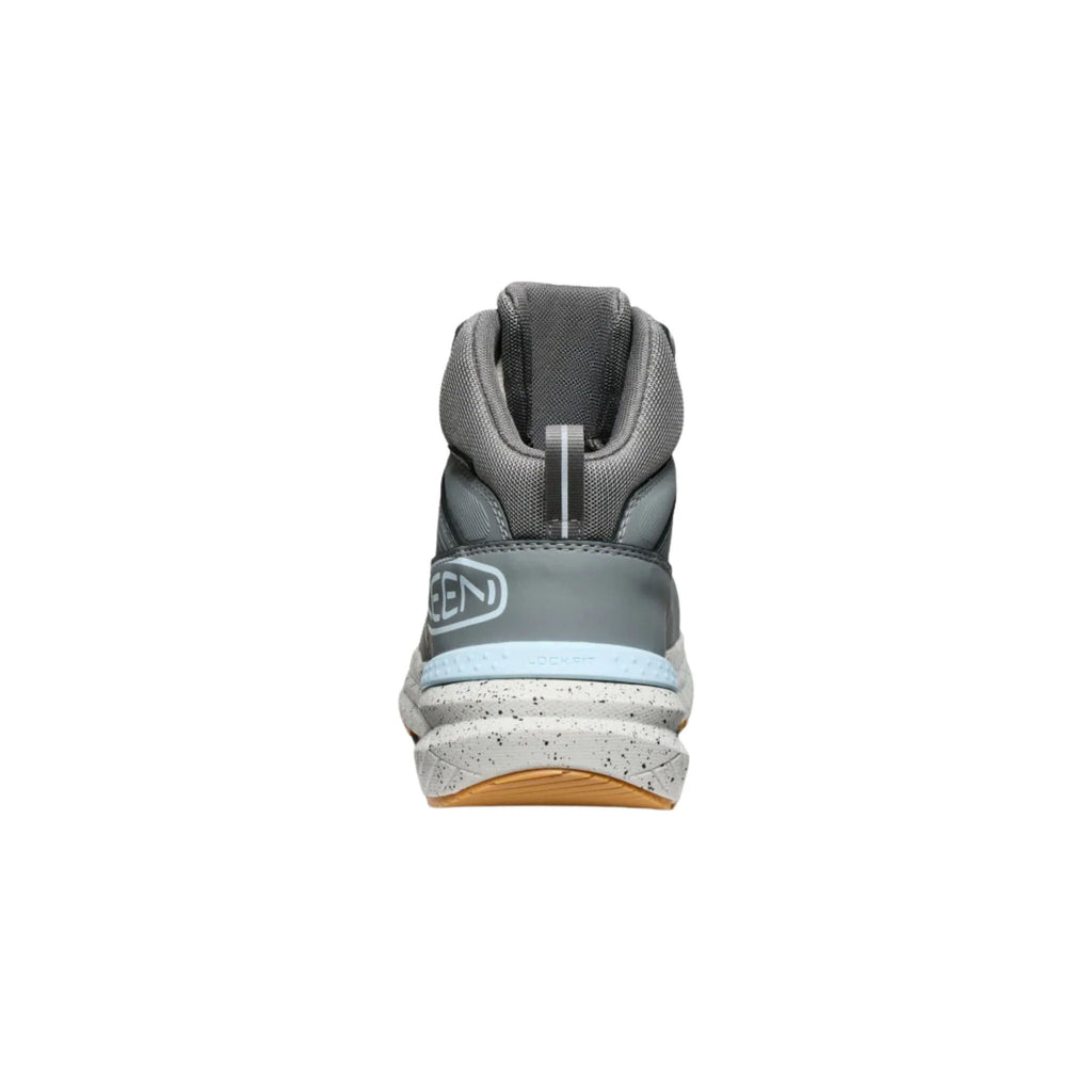 KEEN Utility Women's Synchro Waterproof Mid Carbon Toe Work Boots - Steel Grey/Gum - Lenny's Shoe & Apparel