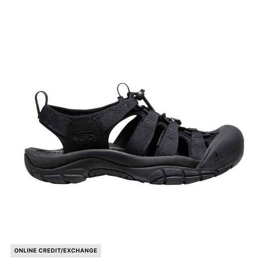 KEEN Women's Newport H2 - Triple Black - ONLINE CREDIT/EXCHANGE - Lenny's Shoe & Apparel