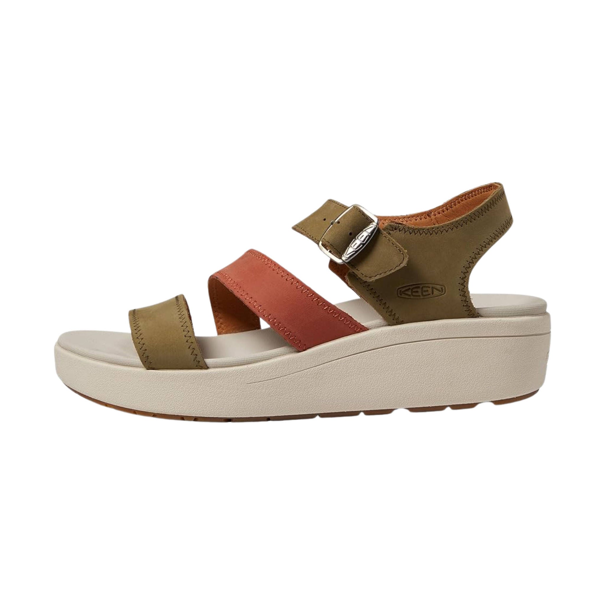 Keen Women's Ellecity Sandal - Martini Olive Baked Clay – Lenny's Shoe 