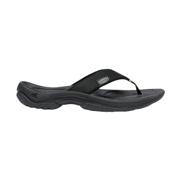 KEEN Women's Kona Leather Flip Flop - Black/Vapor – Lenny's Shoe