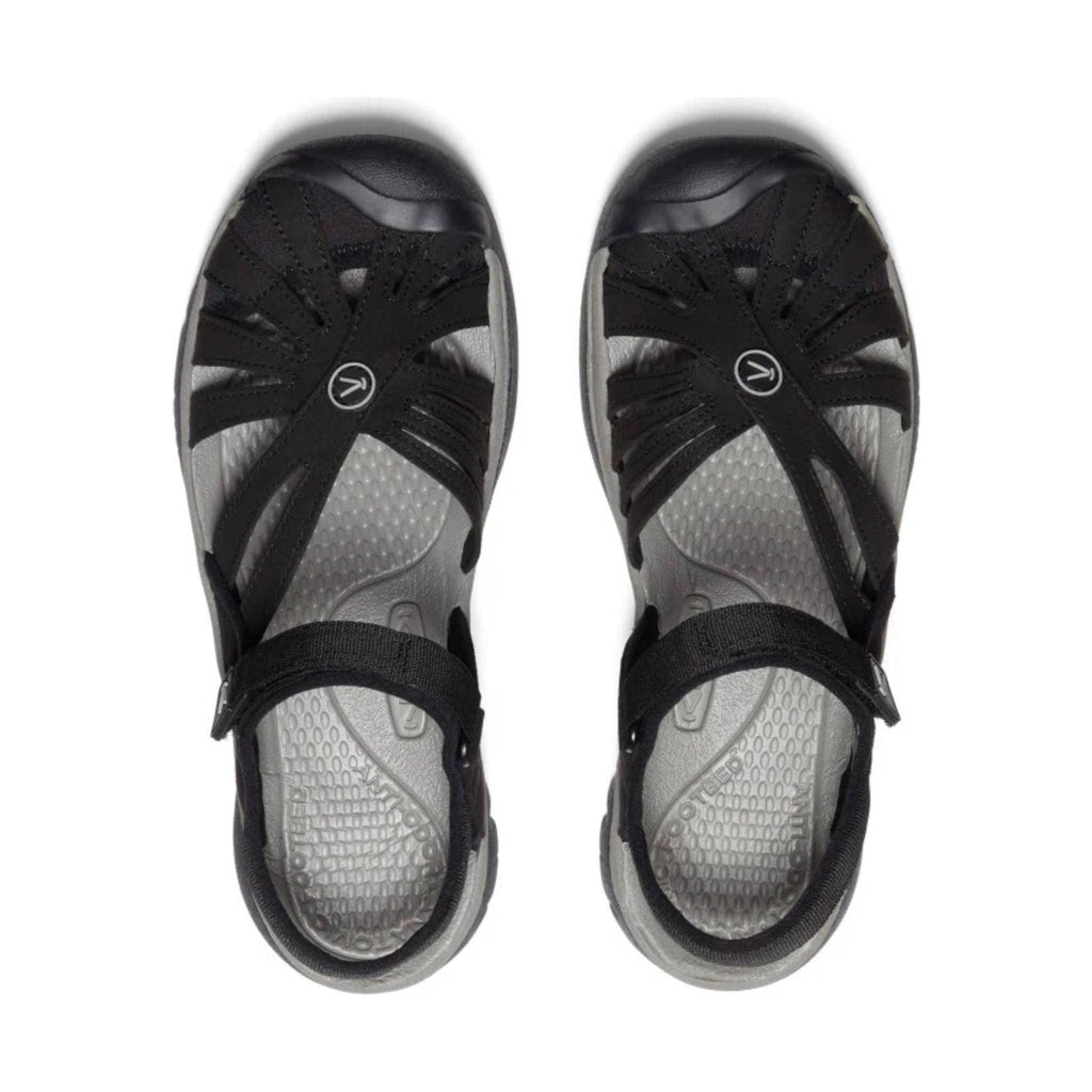 KEEN Women's Rose Sandal - Black/Grey - Lenny's Shoe & Apparel