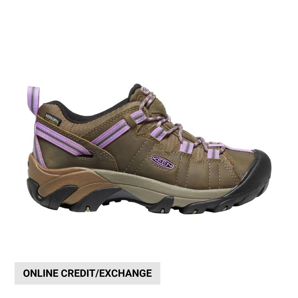 KEEN Women's Targhee II Waterproof - Timberwolf/English Lavender - Lenny's Shoe & Apparel