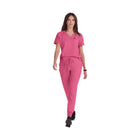 Koi Women's Aura Scrub Top - Carnation - Lenny's Shoe & Apparel