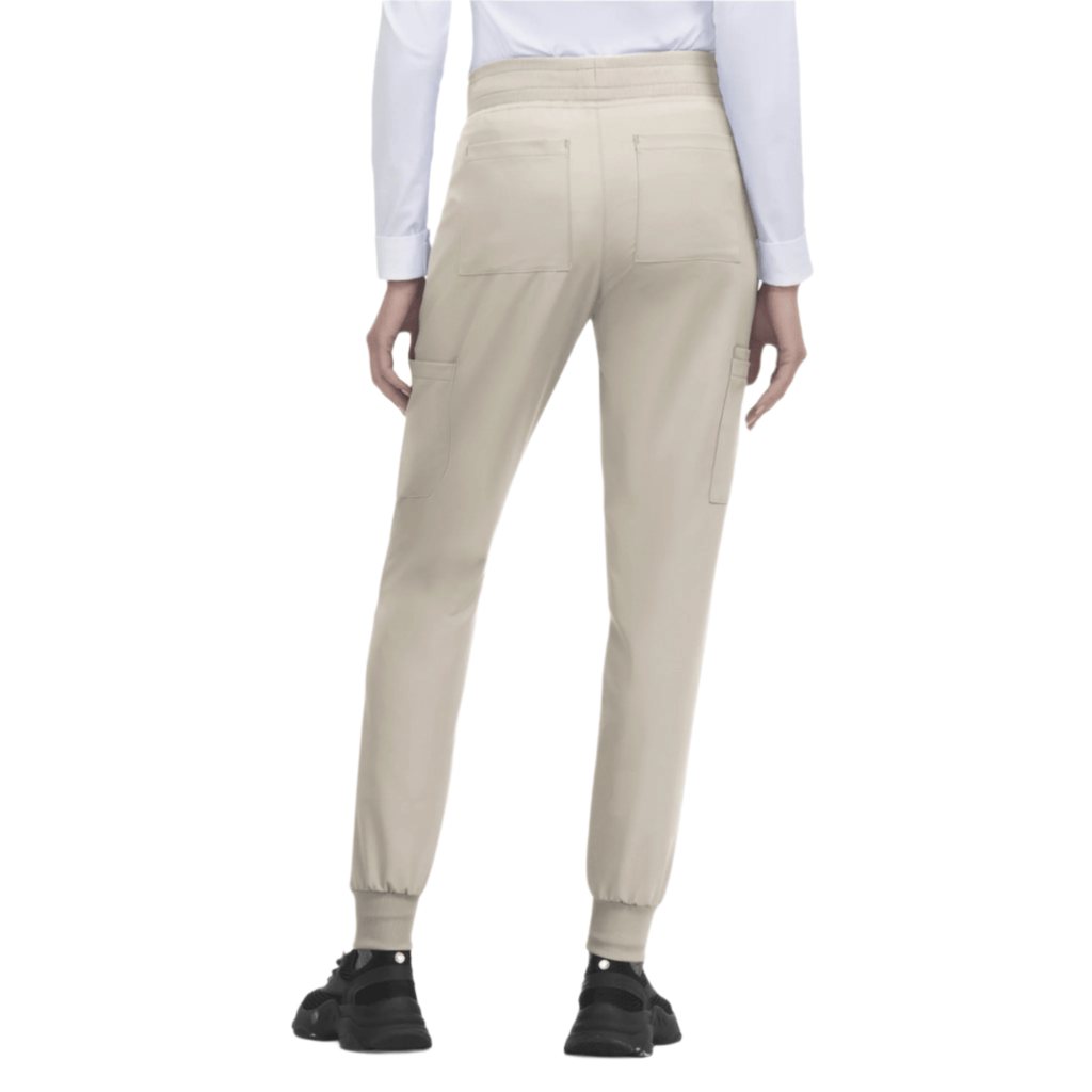 Koi Women's Pulse Scrub Jogger Pant - Khaki - Lenny's Shoe & Apparel