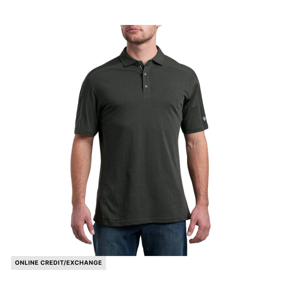 Kuhl Men's Brazen Polo - Carbon - ONLINE CREDIT/EXCHANGE - Lenny's Shoe & Apparel