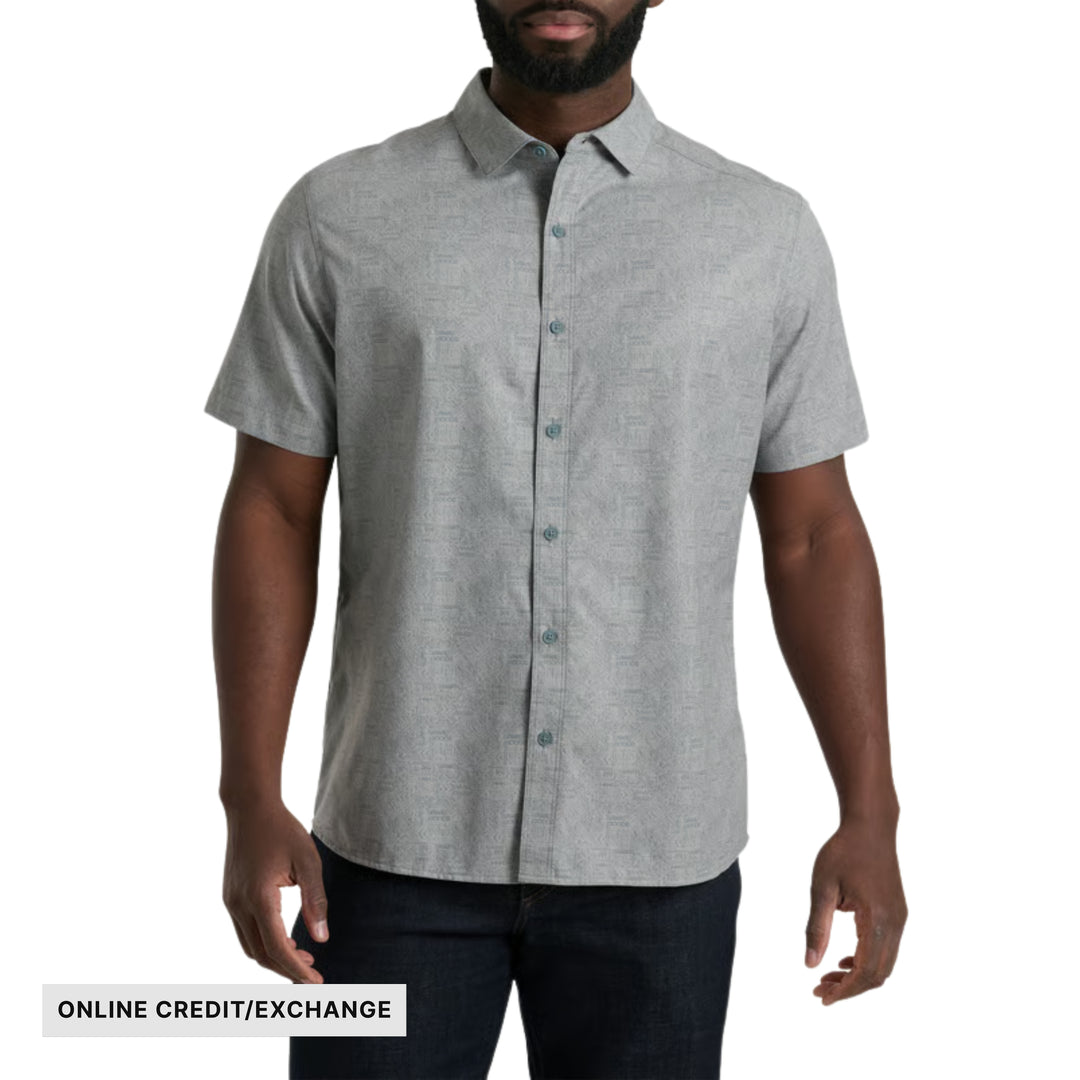 Kuhl Men's Breeze Short Sleeve - Titanium - ONLINE CREDIT/EXCHANGE - Lenny's Shoe & Apparel