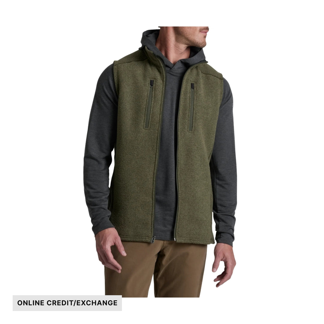 Kuhl Men's Interceptr Vest - Moss Stone - ONLINE CREDIT/EXCHANGE - Lenny's Shoe & Apparel