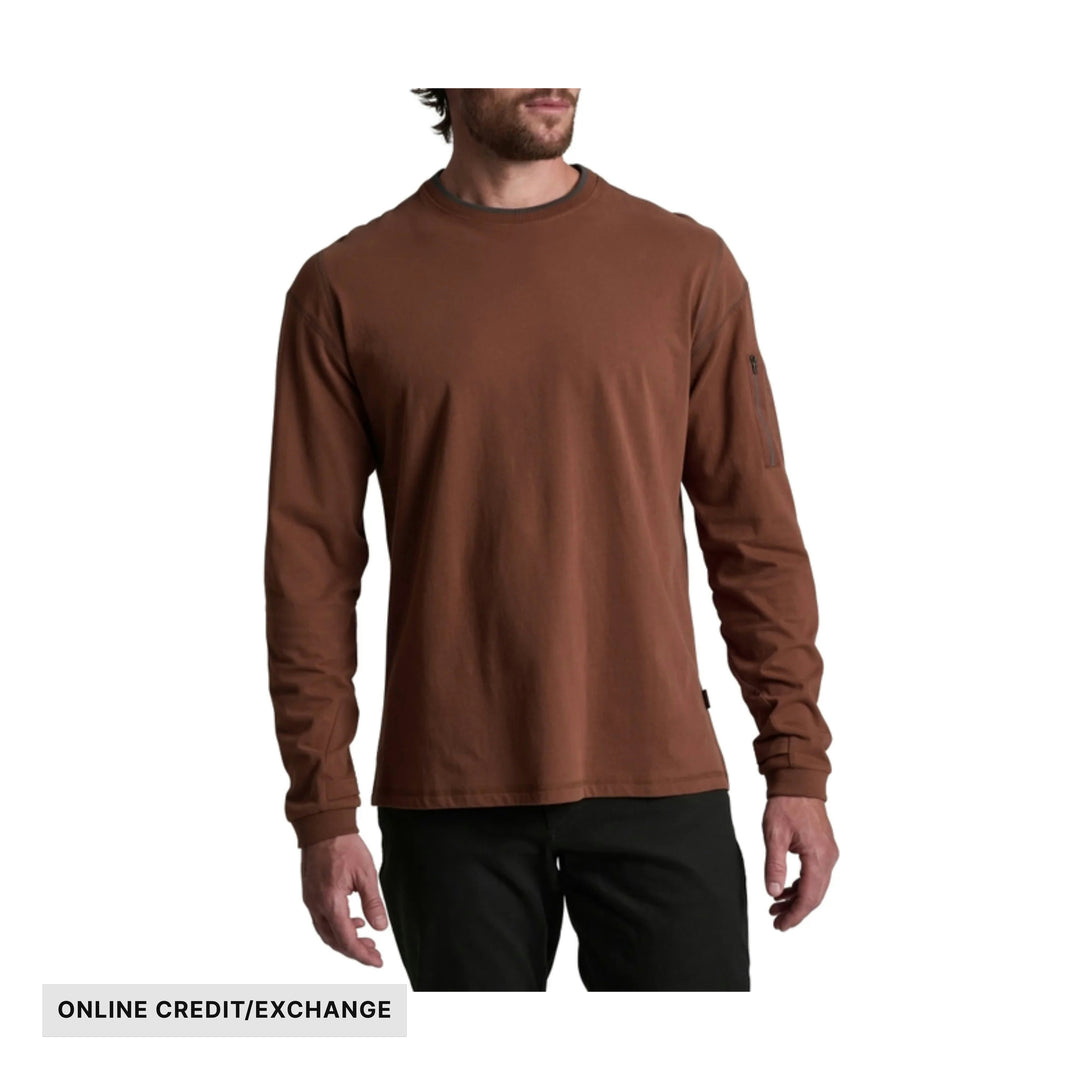 Kuhl Men's Kommando Crew - Rustic Brick - ONLINE CREDIT/EXCHANGE - Lenny's Shoe & Apparel