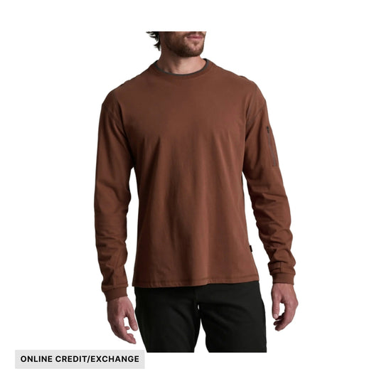 Kuhl Men's Kommando Crew - Rustic Brick - ONLINE CREDIT/EXCHANGE - Lenny's Shoe & Apparel
