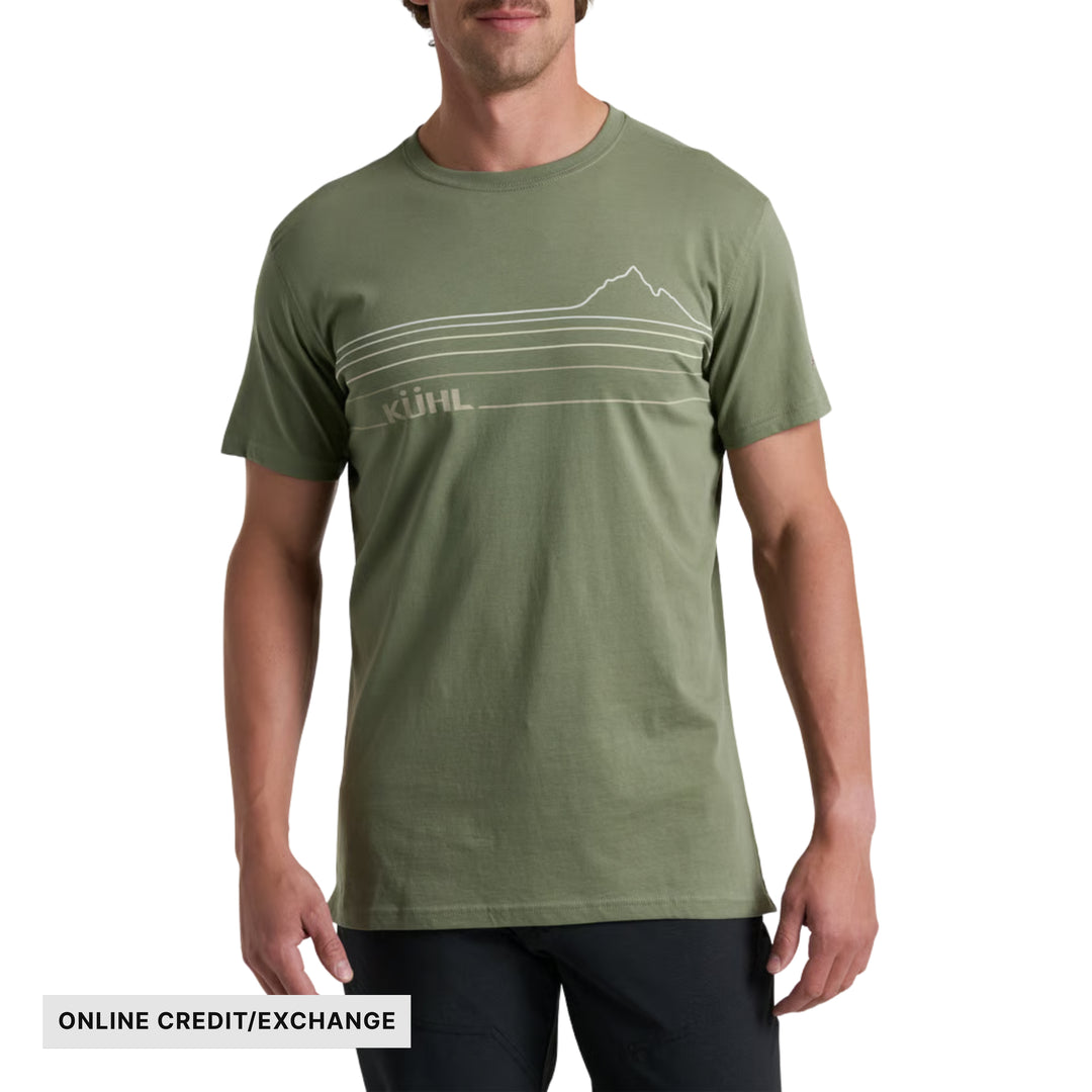 Kuhl Men's Mountain Lines Tee - Slate Green - ONLINE CREDIT/EXCHANGE - Lenny's Shoe & Apparel