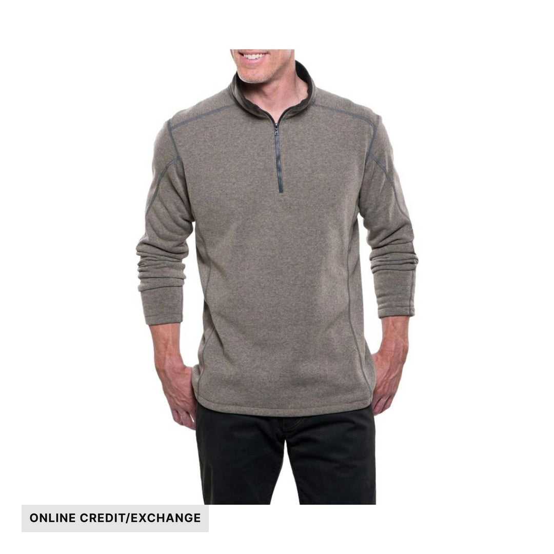 Kuhl Men's Revel Quarter Zip Sweater - Oatmeal - ONLINE CREDIT/EXCHANGE - Lenny's Shoe & Apparel
