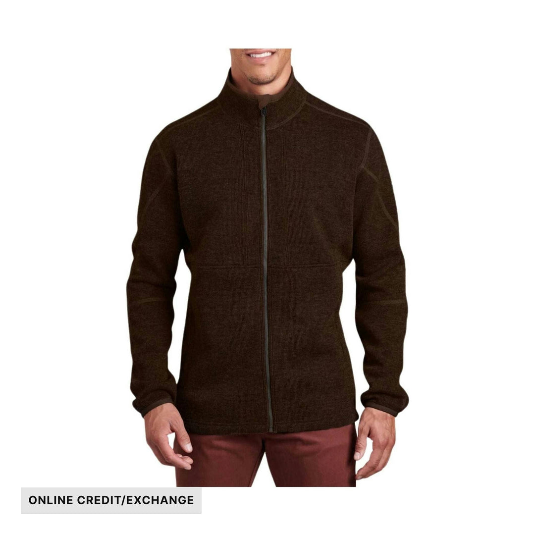 Kuhl Men's Thor Full Zip Jacket - Espresso - ONLINE CREDIT/EXCHANGE - Lenny's Shoe & Apparel