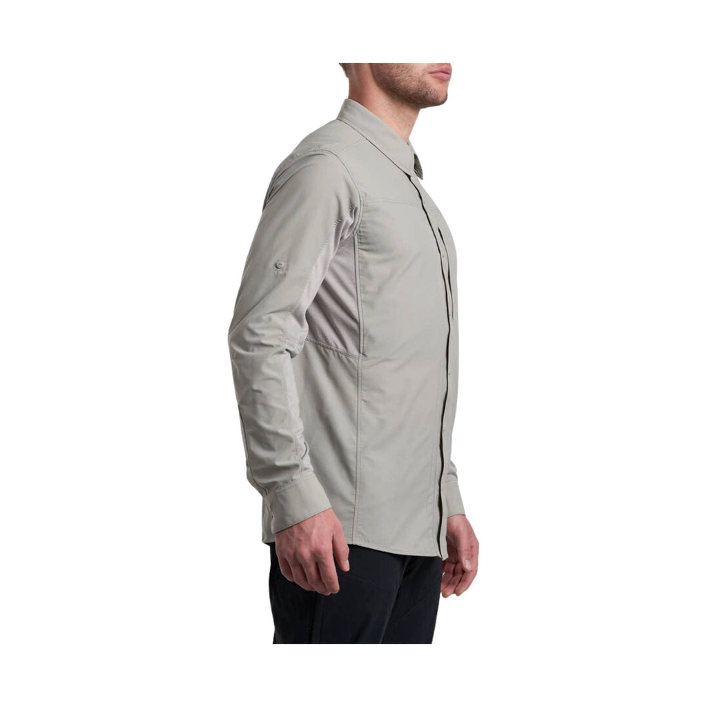 Kuhl Men's Airspeed Long Sleeve UPF Shirt - Cloud Gray - Lenny's Shoe & Apparel