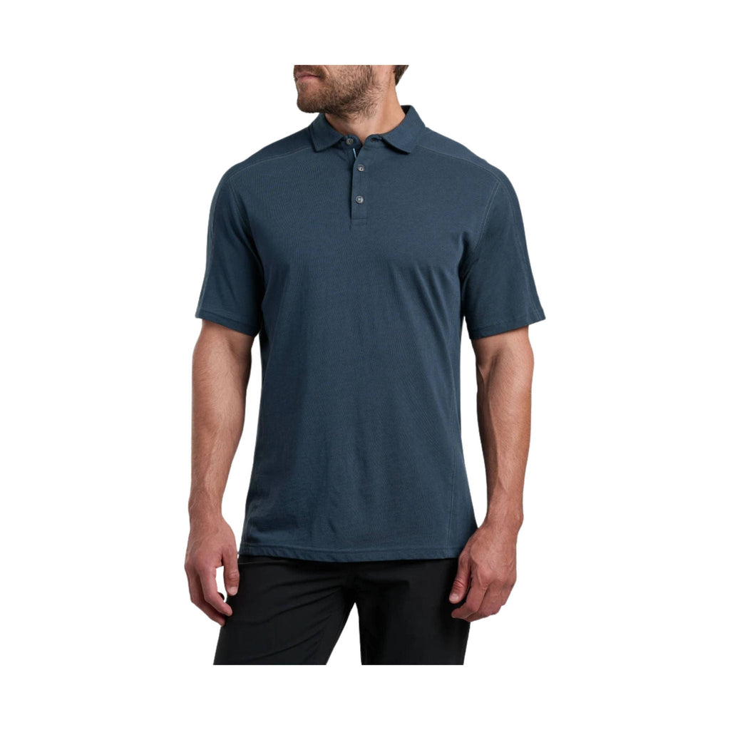 Kuhl Men's Brazen Polo - Pirate Blue - Lenny's Shoe & Apparel