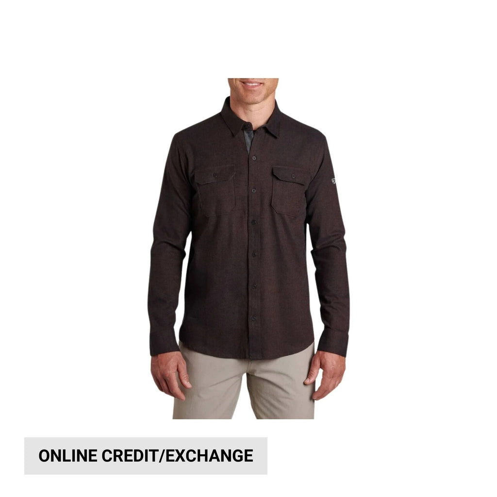 Kuhl Men's Descendr Flannel - Black Coffee - Lenny's Shoe & Apparel