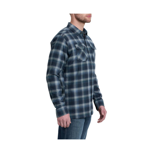 Kuhl Men's Dillingr Flannel - Blue Creek - Lenny's Shoe & Apparel