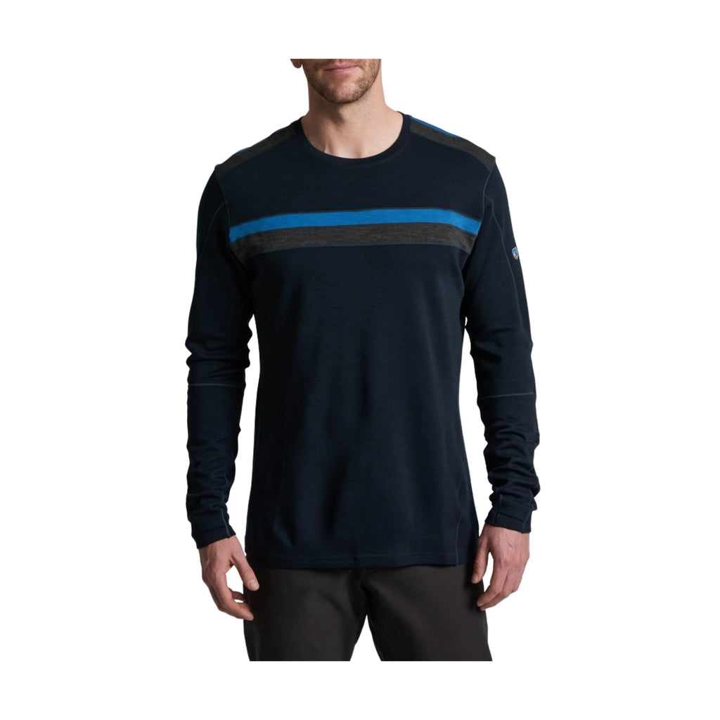 Kuhl Men's Downhill Racr Merino Crew - Midnight - Lenny's Shoe & Apparel