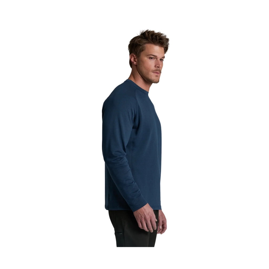 Kuhl Men's Influx Long Sleeve Crew - Blue Ink - Lenny's Shoe & Apparel