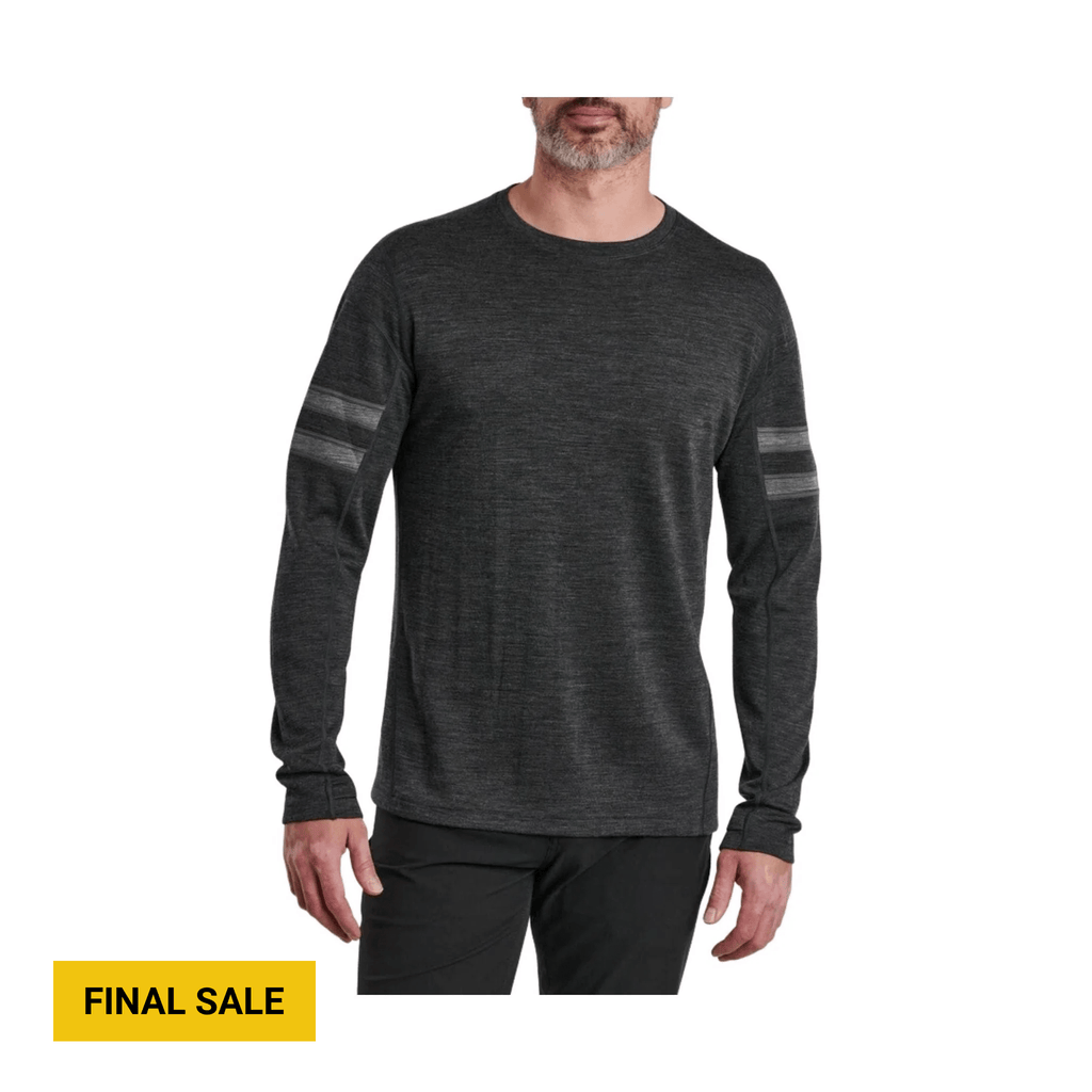 Kuhl Men's Light Kuhl Team Crew Sweater - Smoke - Lenny's Shoe & Apparel