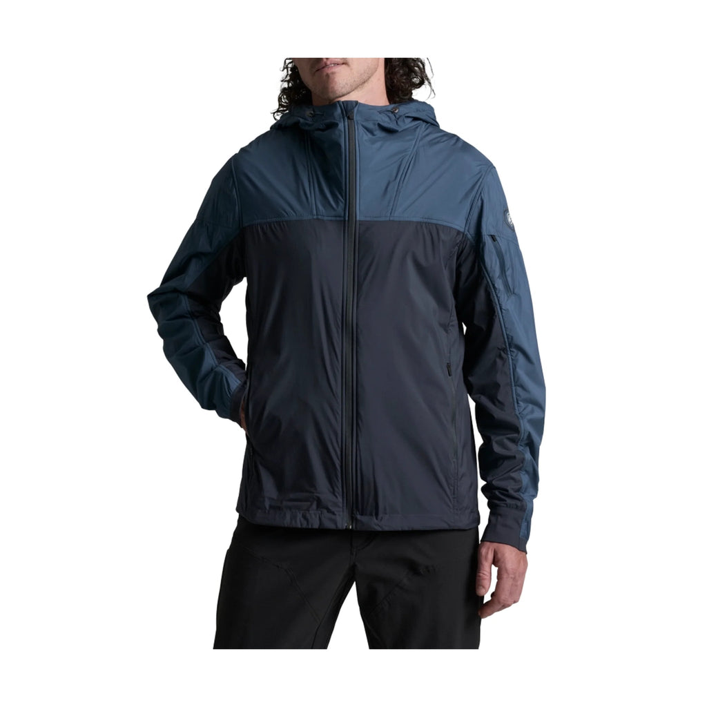 Kuhl Men's One Hoody - Dark Storm/Mutiny Blue - Lenny's Shoe & Apparel