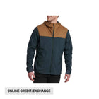 Kuhl Men's One Hoody - Deep Pond/Dark Khaki - Lenny's Shoe & Apparel