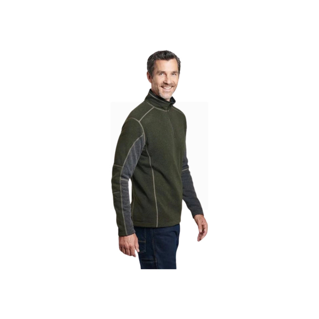 Kuhl Men's Revel Quarter Zip Sweater - Loden - Lenny's Shoe & Apparel