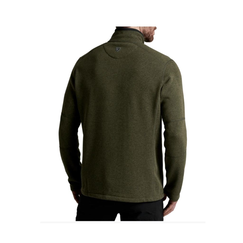 Kuhl Men's Revel Quarter Zip Sweater - Moss Stone - Lenny's Shoe & Apparel
