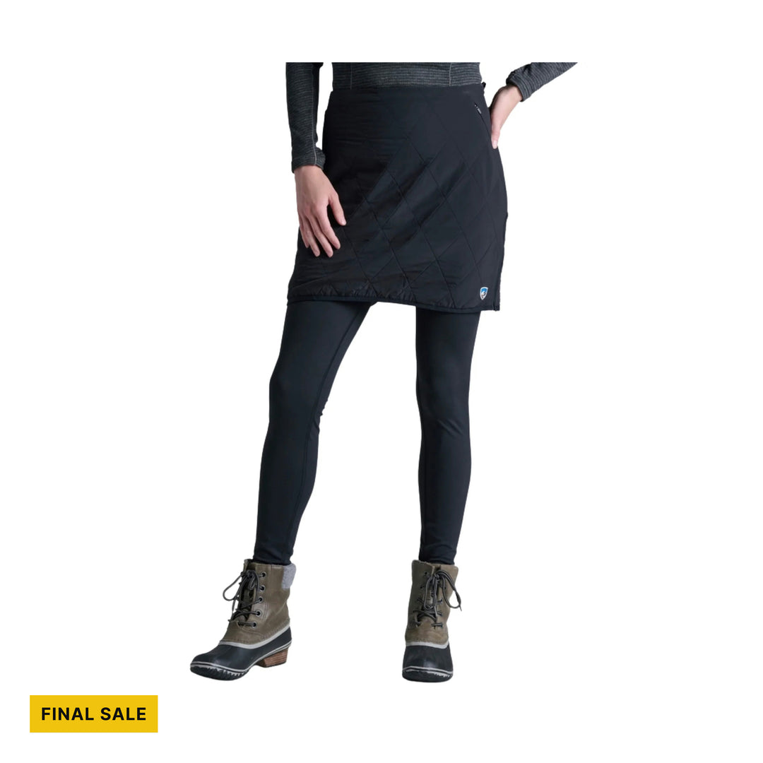 Kuhl Women's AeroLight Skirt - Raven - FINAL SALE - Lenny's Shoe & Apparel