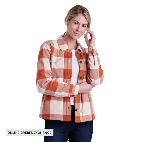Kuhl Women's Ember Shirtjak - Copper - ONLINE CREDIT/EXCHANGE - Lenny's Shoe & Apparel