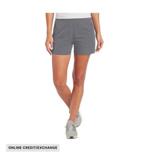 Kuhl Women's Freeflex Short - Flint - ONLINE CREDIT/EXCHANGE - Lenny's Shoe & Apparel