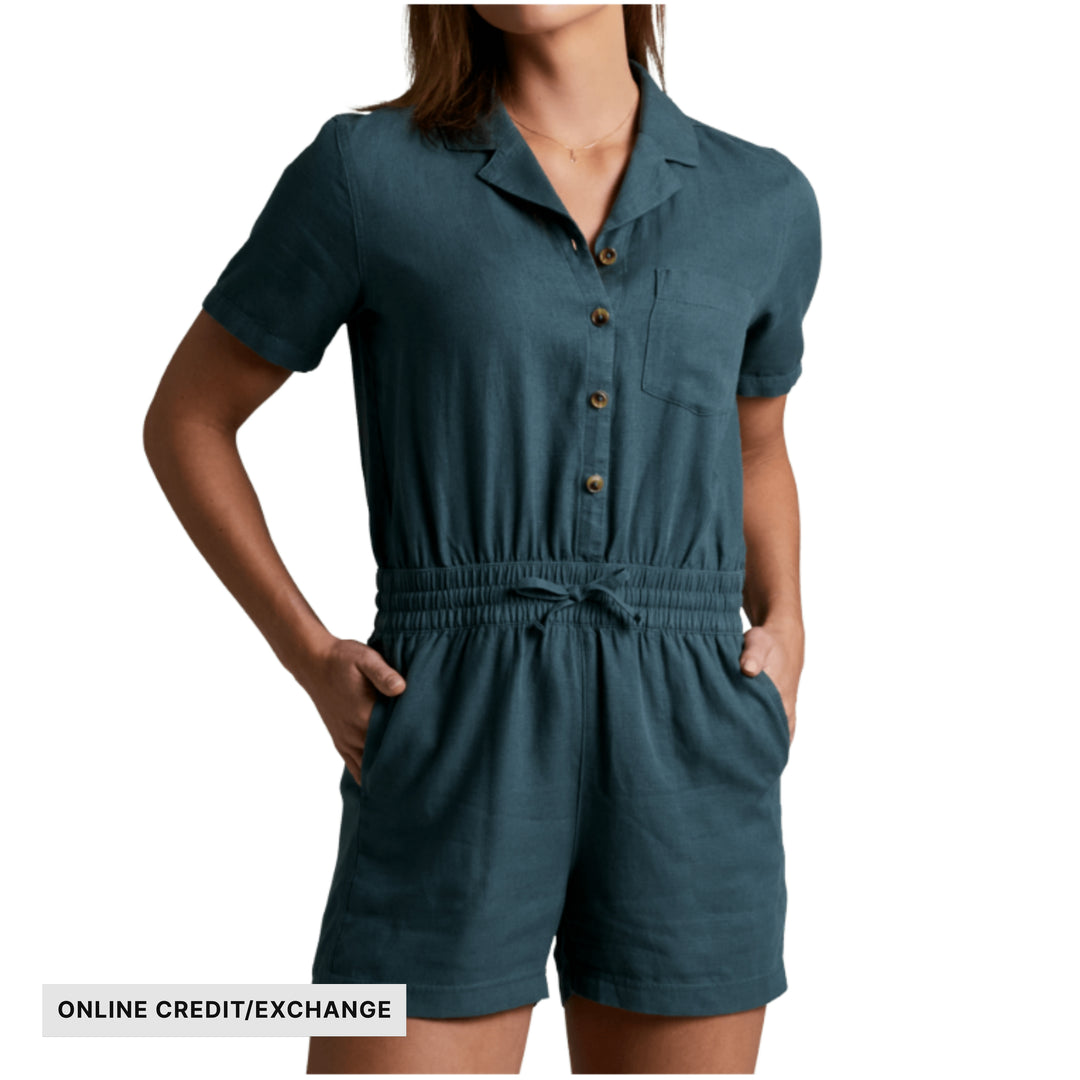 Kuhl Women's Fresco Romper - Night Sky - ONLINE CREDIT/EXCHANGE - Lenny's Shoe & Apparel
