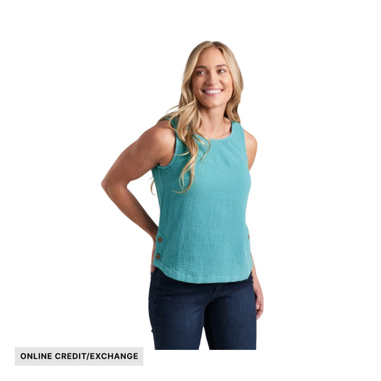 Kuhl Women's Klover Tank - Aqua - ONLINE CREDIT/EXCHANGE - Lenny's Shoe & Apparel