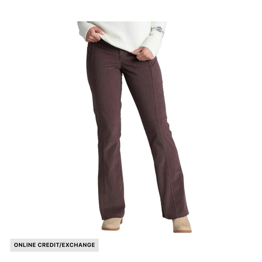 Kuhl Women's Lydia Cord Pant - Coffee - ONLINE CREDIT/EXCHANGE - Lenny's Shoe & Apparel