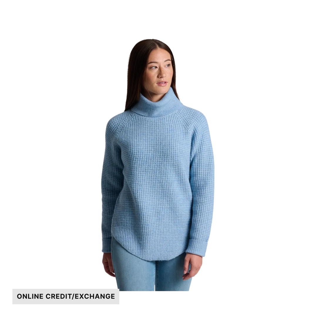 Kuhl Women's Sienna Sweater - Winter Sky - ONLINE CREDIT/EXCHANGE - Lenny's Shoe & Apparel