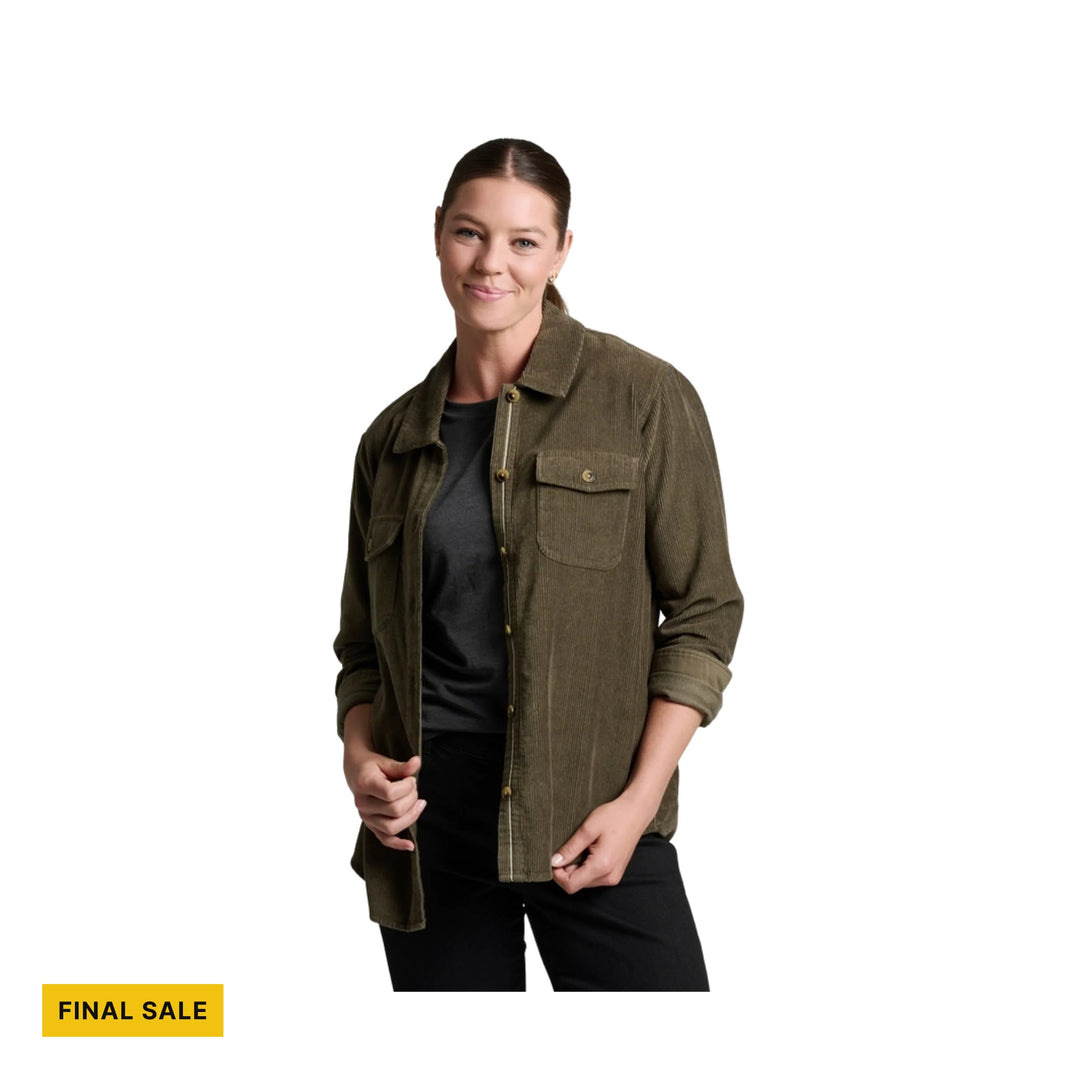 Kuhl Women's Tallula Cord Shirt - Vine - FINAL SALE - Lenny's Shoe & Apparel
