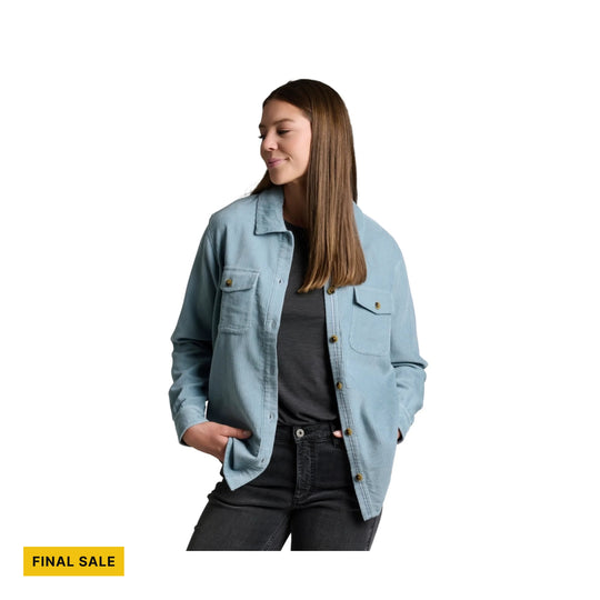 Kuhl Women's Tallula Cord Shirt - Winter Sky - FINAL SALE - Lenny's Shoe & Apparel