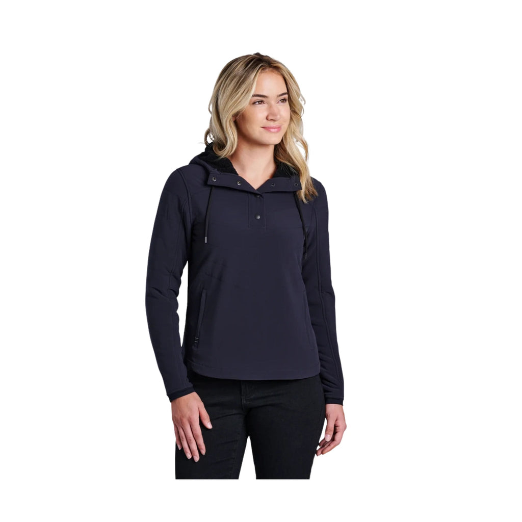 Kuhl Women's Aero Fleece Pullover - Blackout - Lenny's Shoe & Apparel