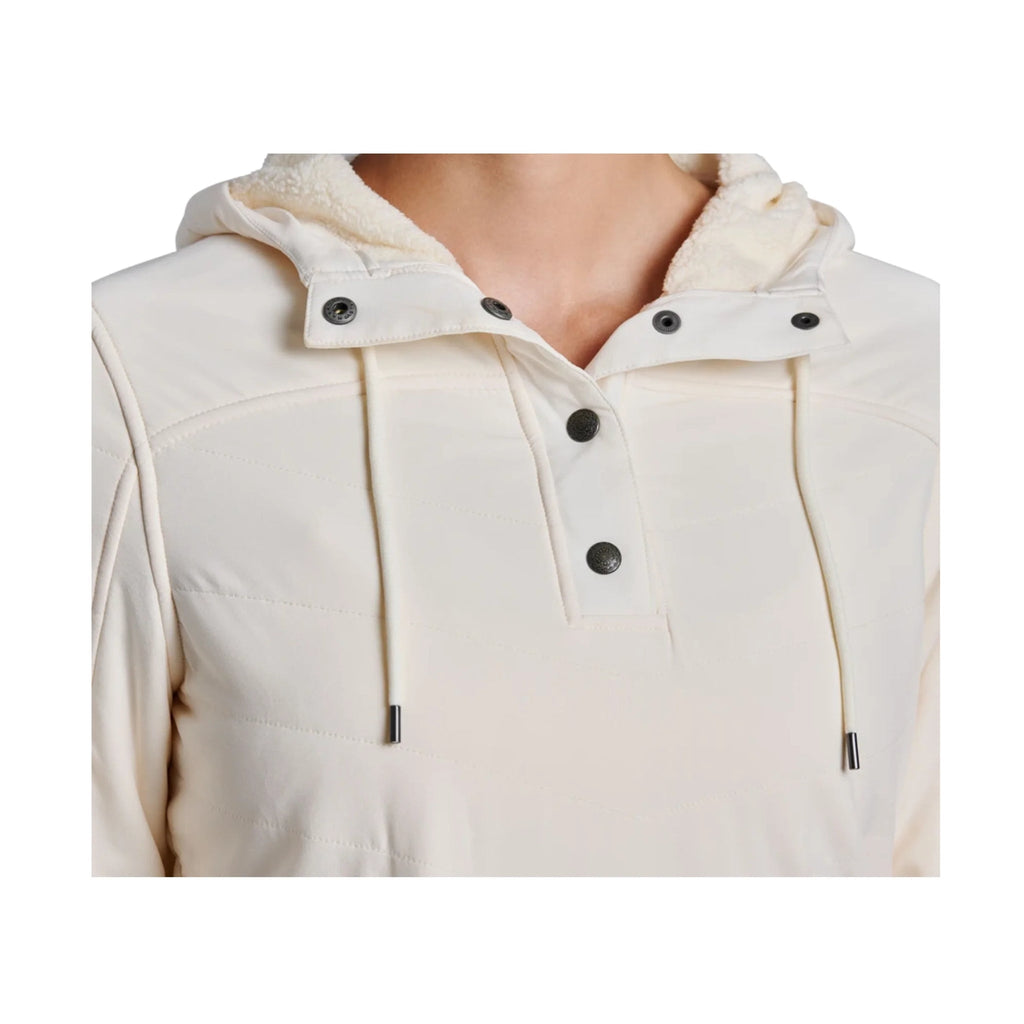 Kuhl Women's Aero Fleece Pullover - Ivory - Lenny's Shoe & Apparel