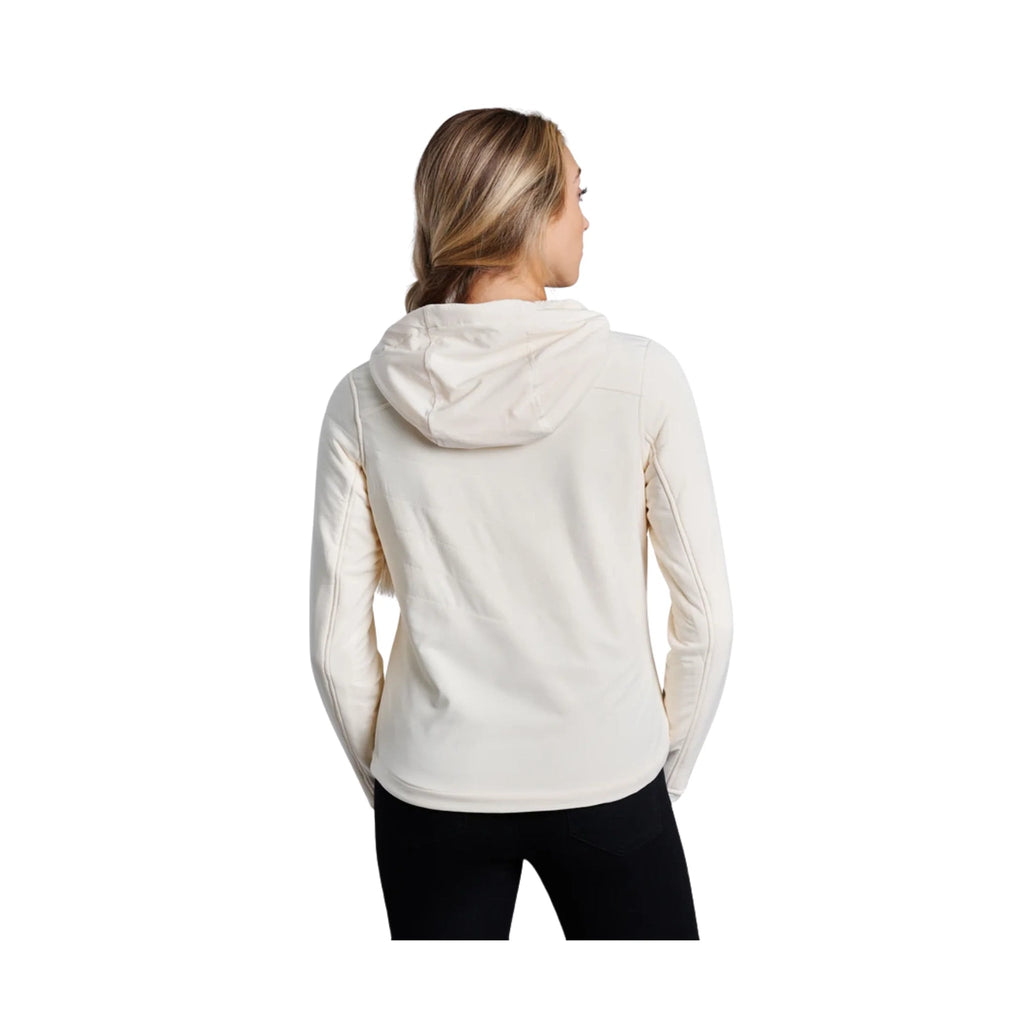 Kuhl Women's Aero Fleece Pullover - Ivory - Lenny's Shoe & Apparel